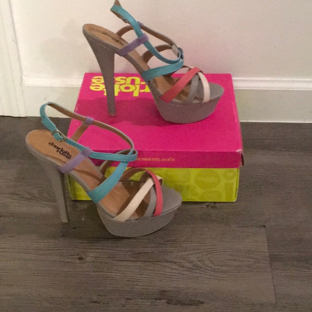 Charlotte Russe Colorful heels